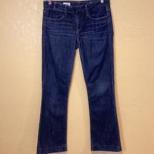 Gap Sexy Boot Dark Wash Denim Jeans, Size 28/6‎ Tall, Low rise, Boot cut